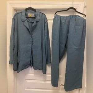 Womens plus size Cheyenne linen suit